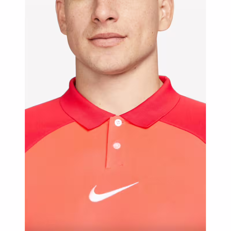 NIKE Academy Pro Short Sleeve Polo Red
