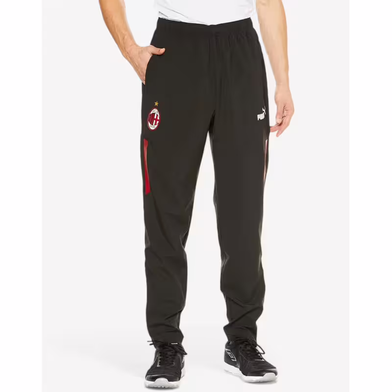 PUMA x AC Milan Pre-Match Woven Pants Black