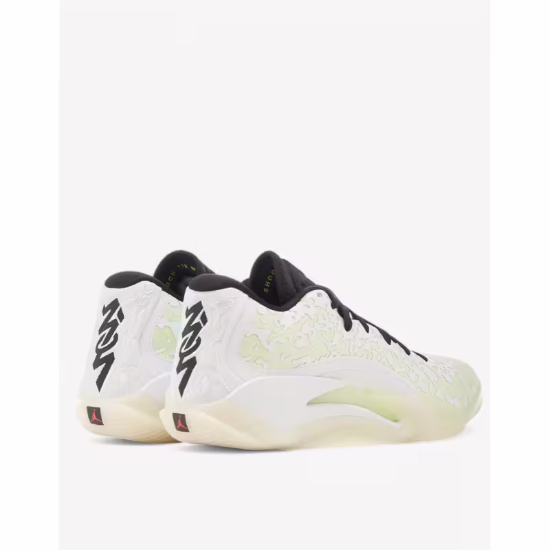 NIKE Jordan Zion 3 Basketball Shoes Green/White