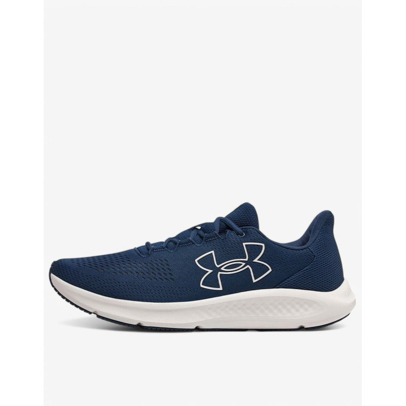 UNDER ARMOUR Charged Pursuit 3 Big Logo Running Shoes Navy