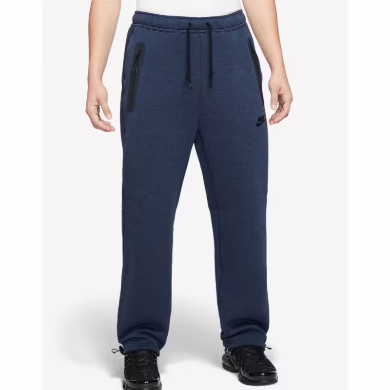 NIKE Tech Fleece Open-Hem Sweatpants Blue