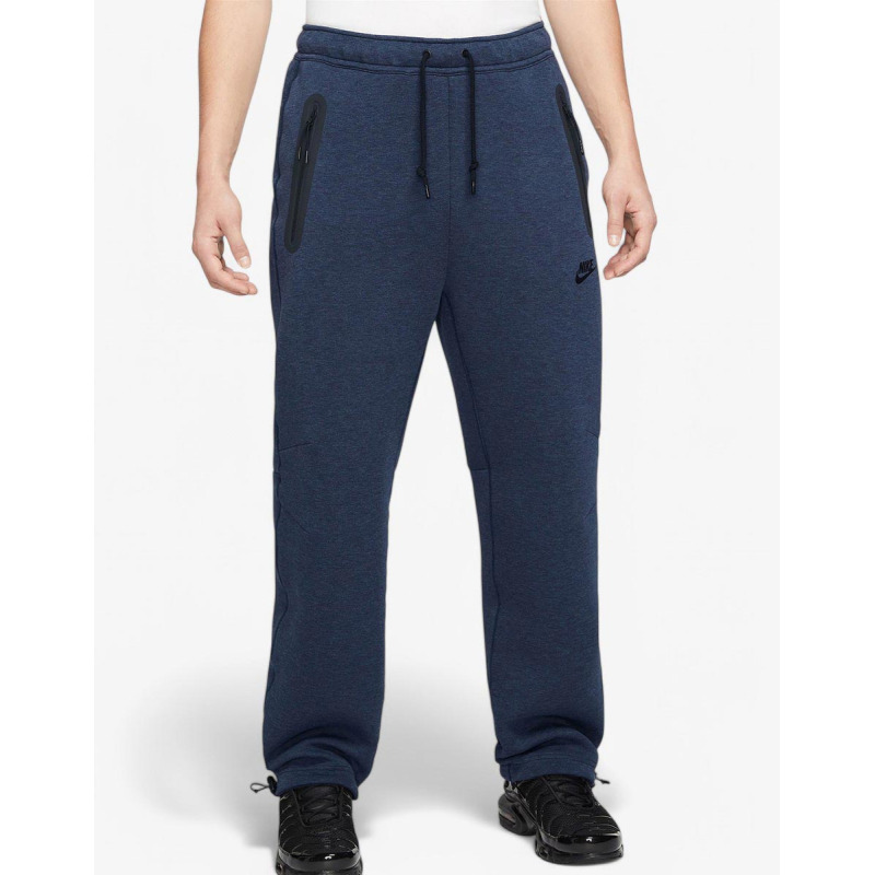 NIKE Tech Fleece Open-Hem Sweatpants Blue