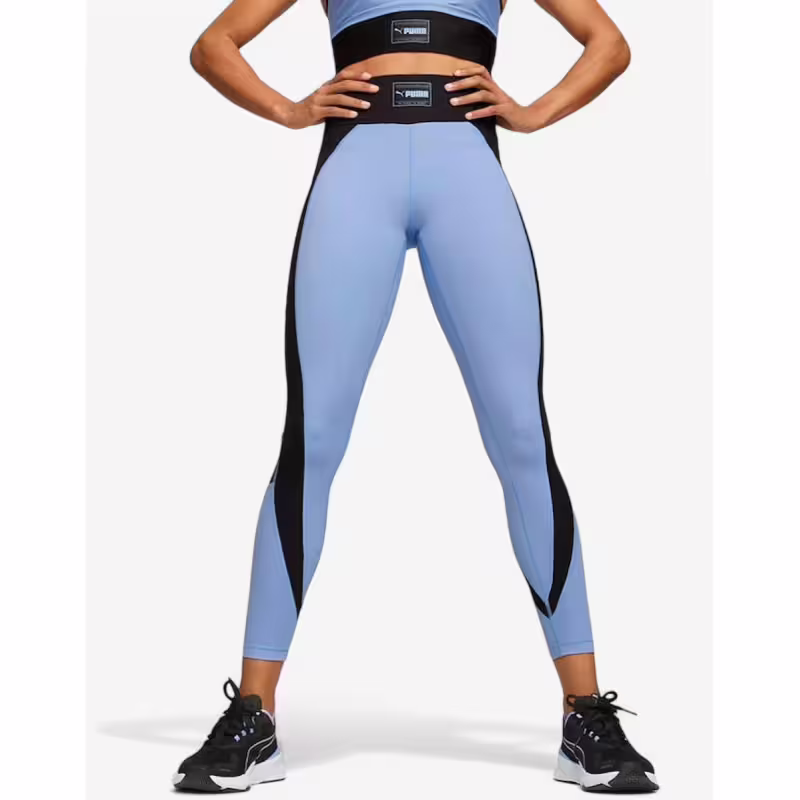 PUMA Fit High Waist 7/8 Training Leggings Elektro Purple/Black