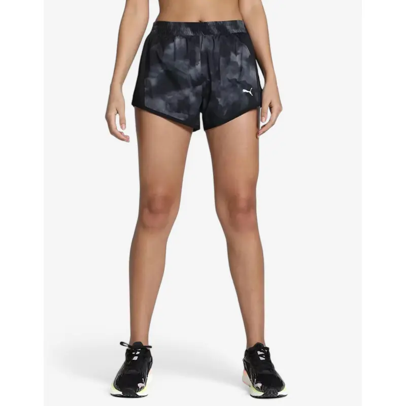 PUMA Favourite Velocity 3" Printed Woven Running Shorts Black