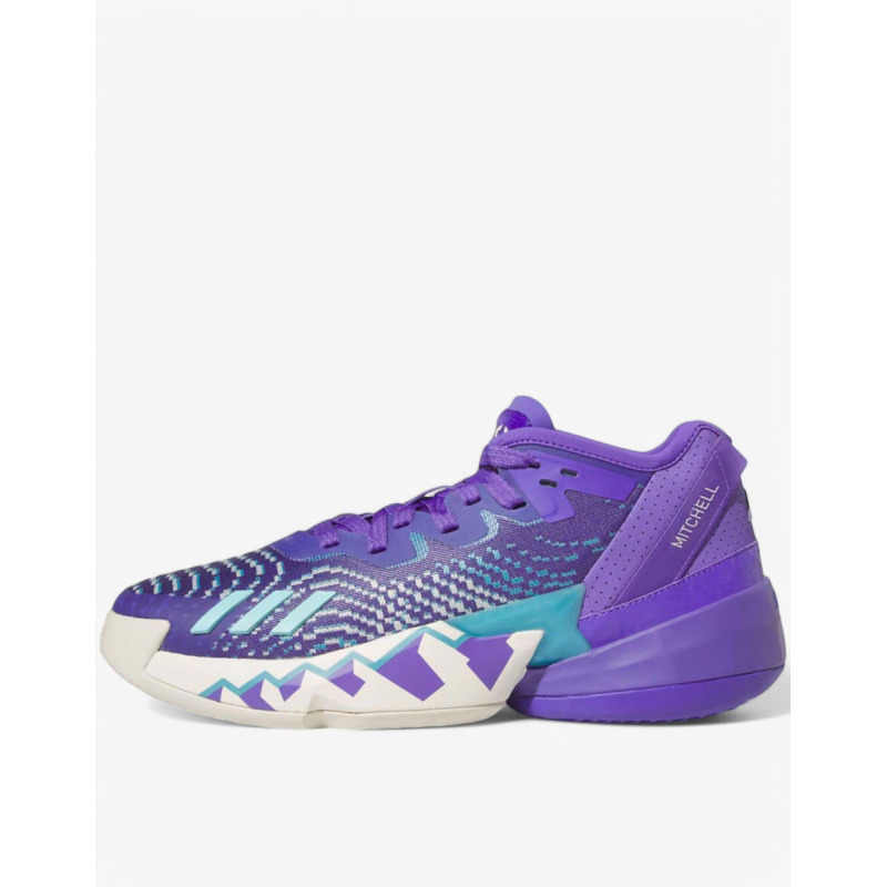 ADIDAS x Donovan Mitchell Issue 4 Basketball Shoes Purple