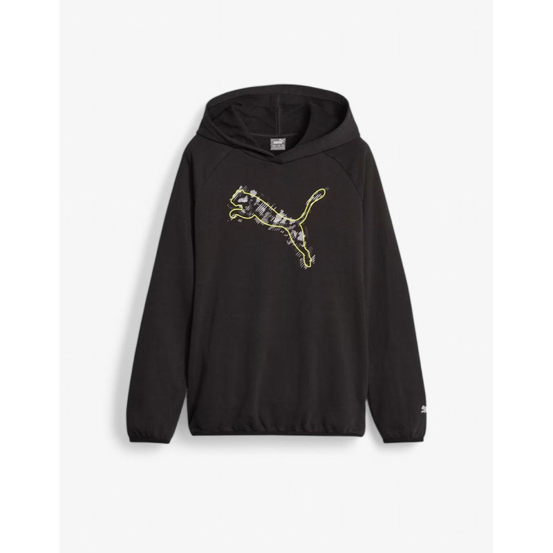 PUMA Active Sports Hoodie Black