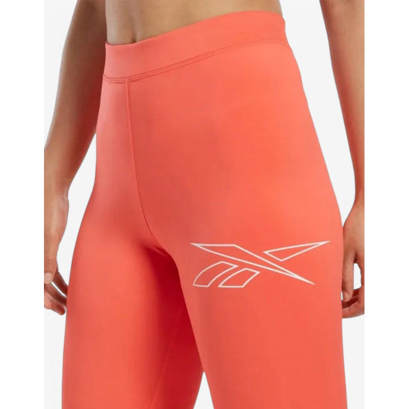 REEBOK Running Vector Leggings Orange