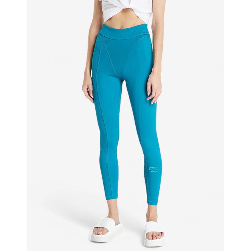 REEBOK x Cardi B High-Rise Leggings Turquoise