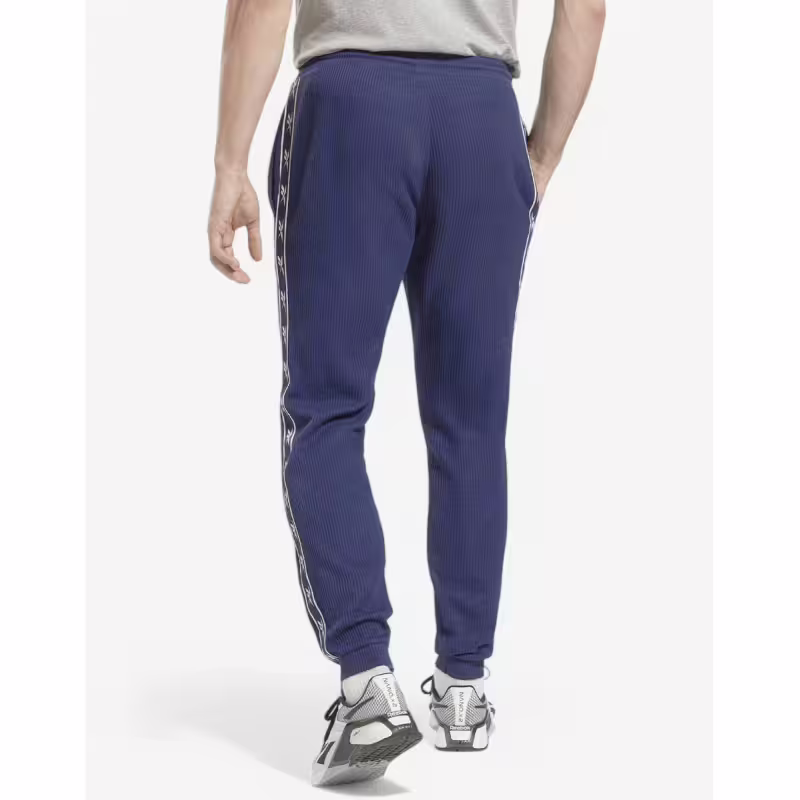 REEBOK Identity Vector Tape Waffle Pants Navy