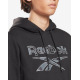 REEBOK Identity Big Logo Training Hoodie Black