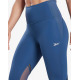 REEBOK Ts Lux Perform Perforated Leggings Blue