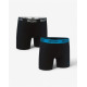 KAPPA 2-Pack Boxershorts Black/Blue