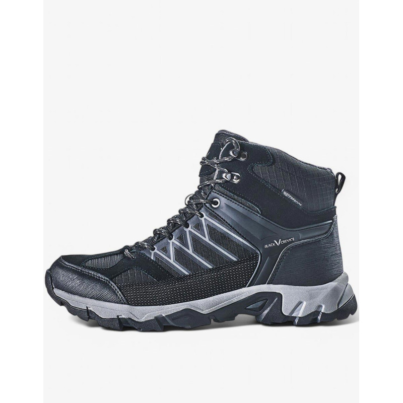 BLACK CREVICE Trekking High Waterproof Shoes Black