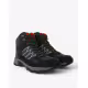 BLACK CREVICE Trekking High-Cut Waterproof Shoes Black/Red