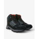 BLACK CREVICE Trekking High-Cut Waterproof Shoes Black/Red