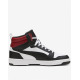 PUMA Rebound V6 Mid Shoes White/Black/Red