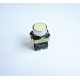 Бутон BA51 незадържащ НО жълт 250V 3A Ф22mm