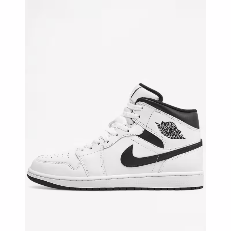 NIKE Air Jordan 1 Mid Shoes White