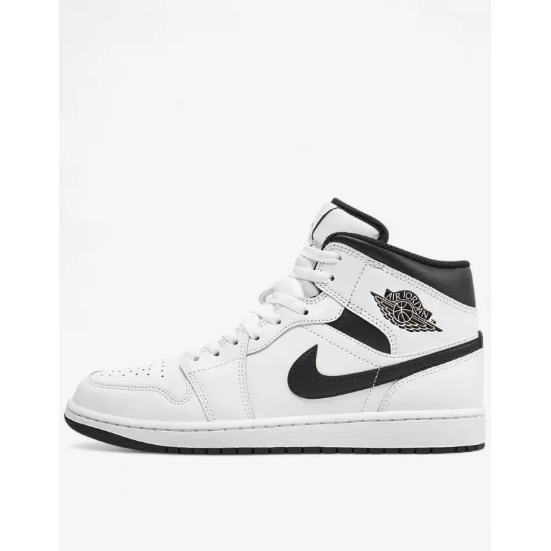 NIKE Air Jordan 1 Mid Shoes White