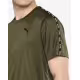 PUMA Essentials Taped Tee Dark Olive