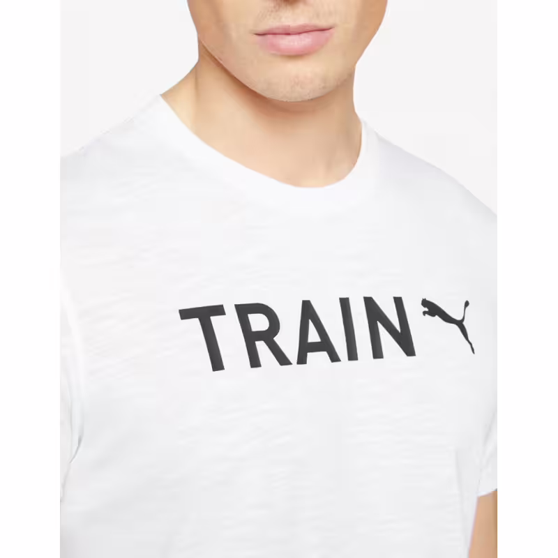 PUMA Graphic Training Tee White