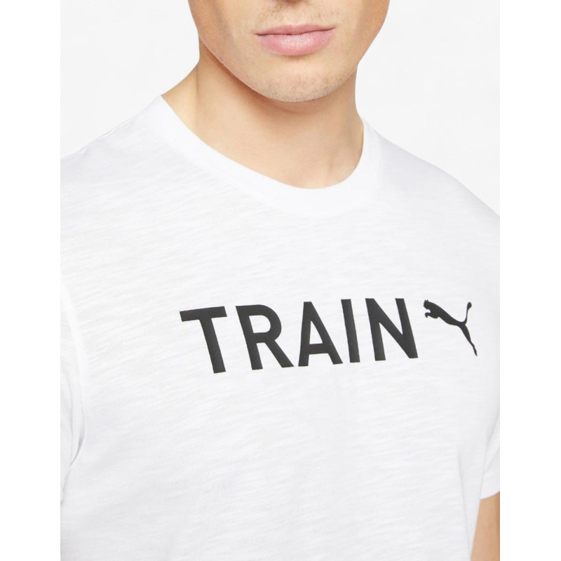 PUMA Graphic Training Tee White