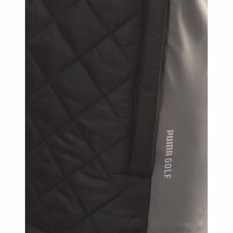 PUMA Golf Frost Quilted Vest Black