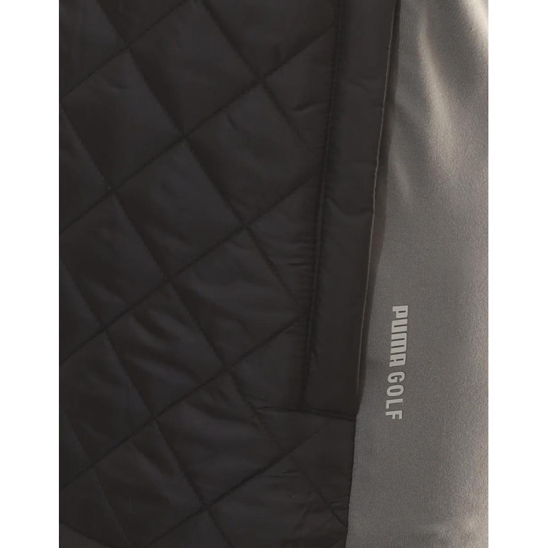PUMA Golf Frost Quilted Vest Black