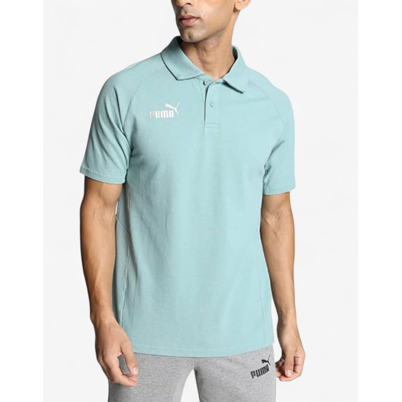PUMA TeamFinal Casuals Polo Green