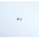 Микро бутон, 2pin, 6x3,5x3,5mm, незадържащ, НО, бял, H=2mm
