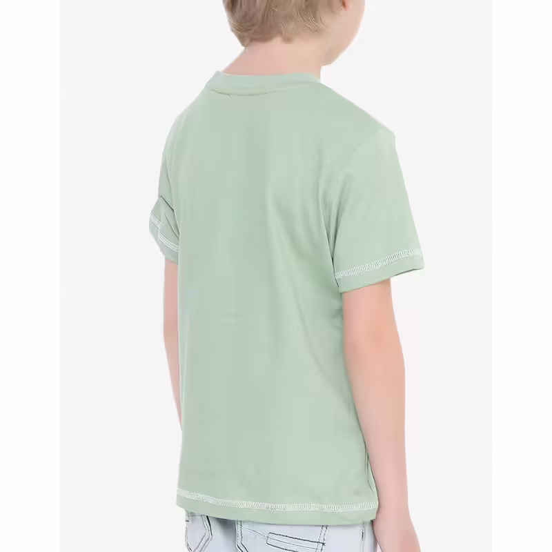 CHICCO Boys Tee Medium Green Printed