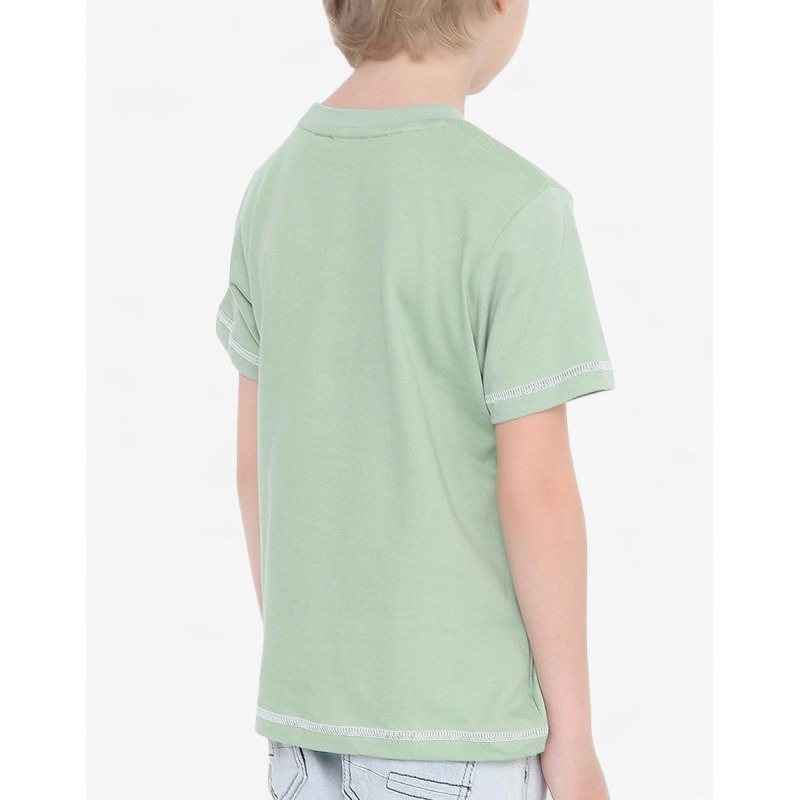CHICCO Boys Tee Medium Green Printed