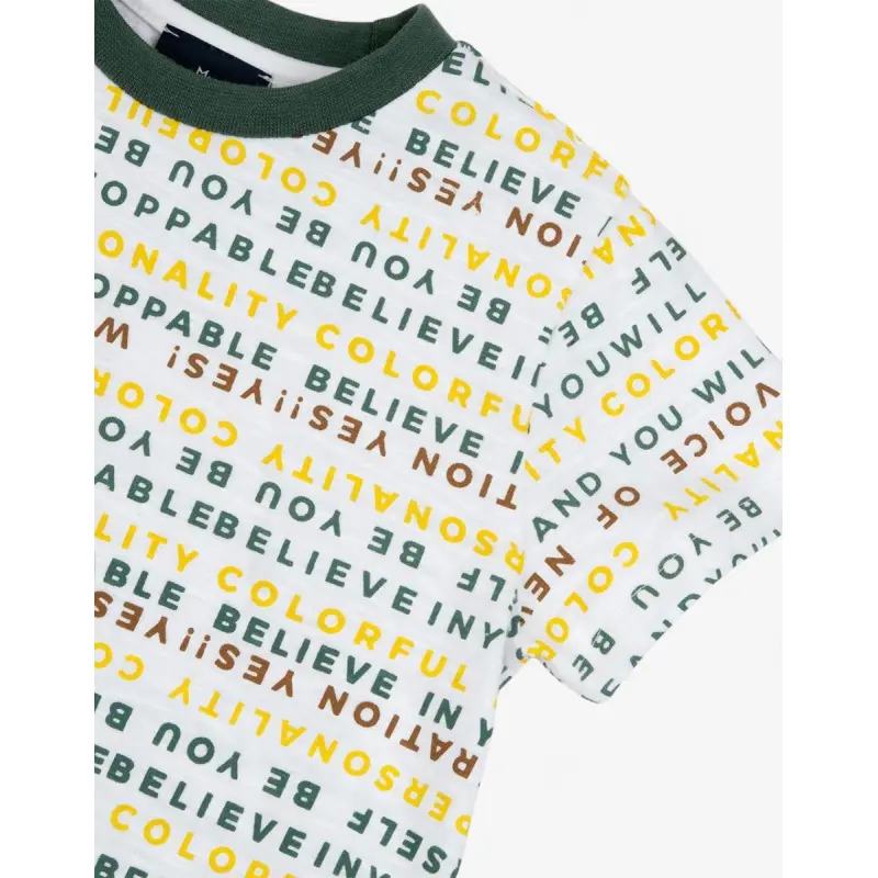 CHICCO Unisex Tee White/Multi