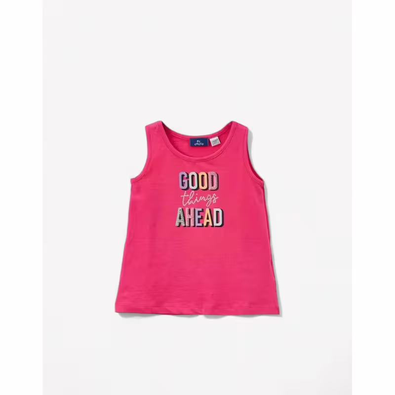 CHICCO Girls Tank Dark Pink