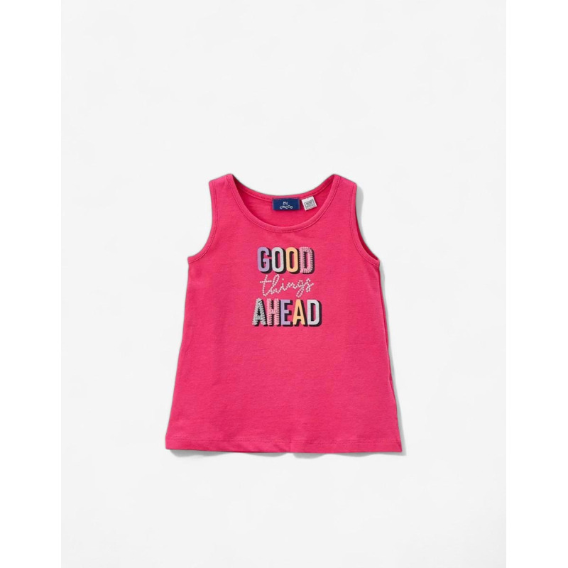 CHICCO Girls Tank Dark Pink