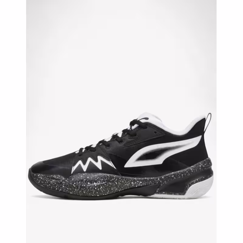 PUMA Genetics Speckle Shoes Black/White