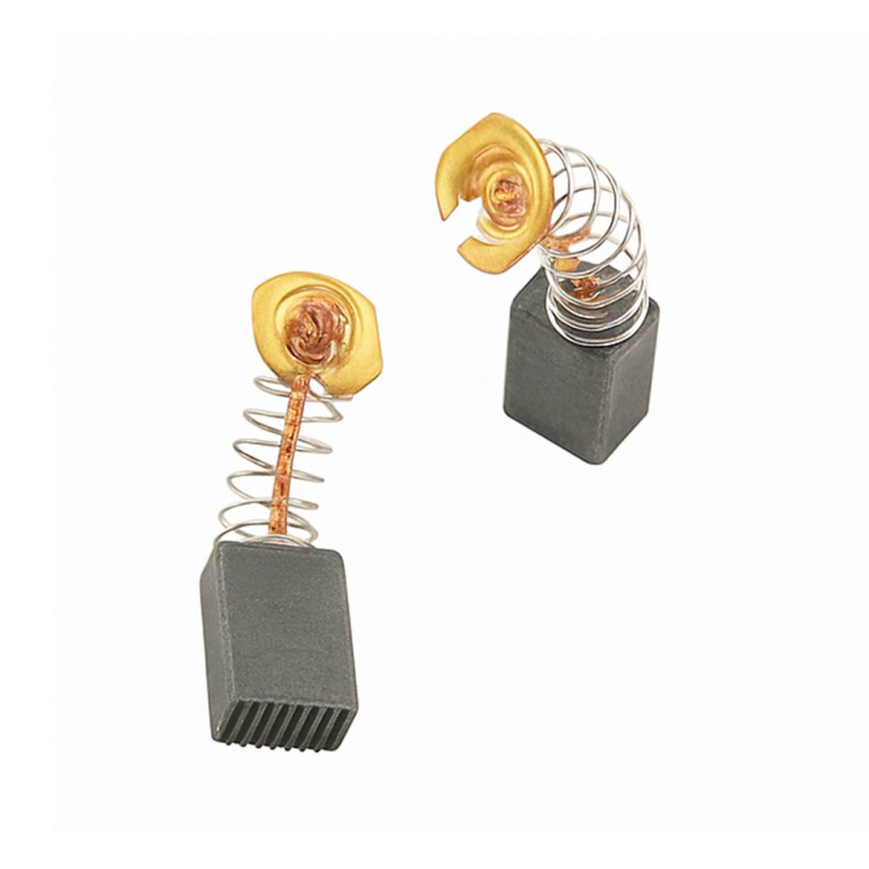 Въглено-графитна четка, пружина, накрайник профил, 6x9x12mm