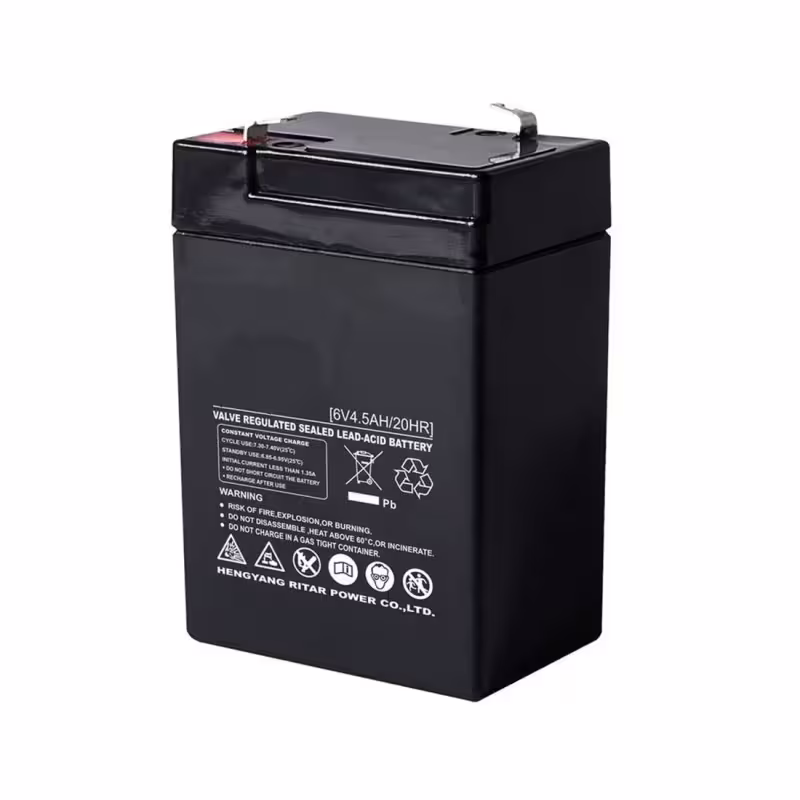 Акумулаторна, оловна батерия OUTDO, 6VDC, 4AH, 70х47х100mm