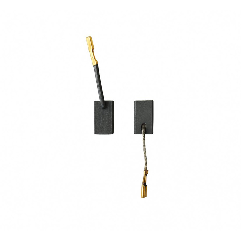 Българска въглено-графитна четка, извод, накрайник каб.обувка, 5x10x17mm