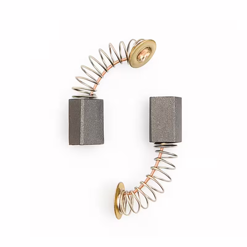 Въглено-графитна четка,  пружина, накрайник профил, 5x8x12mm