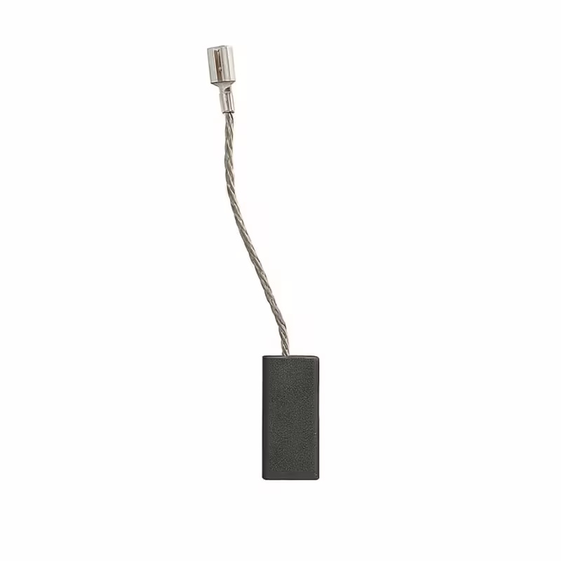 Българска въглено-графитна четка, канал, извод, накрайник каб.обувка, 5x8x15mm