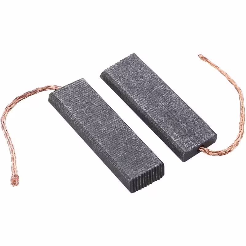 Българска въглено-графитна четка, извод, 6,3x10x27mm