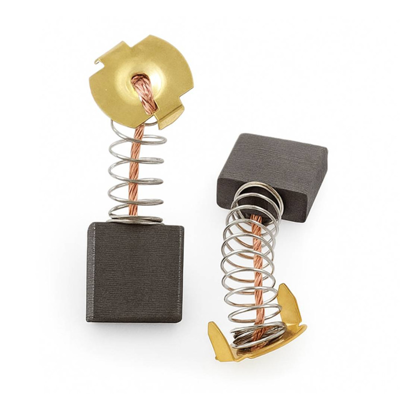 Българска въглено-графитна четка, пружина, накрайник профил, 6,5x13,5x18mm