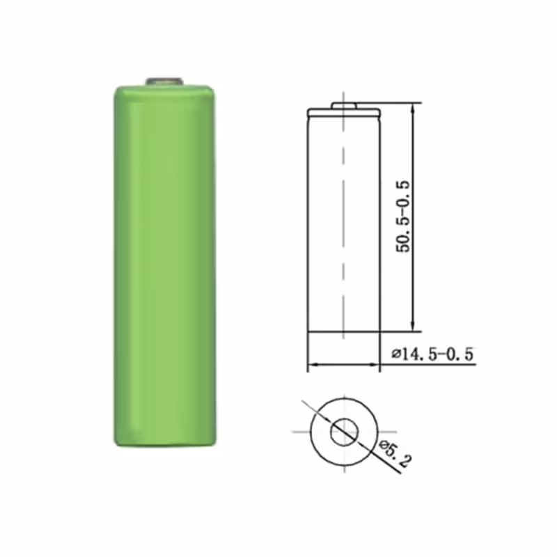 Акумулаторна батерия Project, пъпка, 1,2V, 1300mAh, AA, R06, Ni-MH