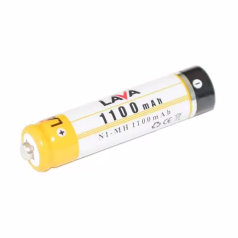 Акумулаторна батерия LAVA, презареждаема, 1,2VDC, 1100mAh, AAA, R03, Ni-MH