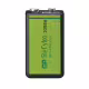 Акумулаторна батерия GP, 9VDC, 200mAh, Ni-MH