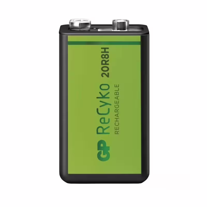 Акумулаторна батерия GP, 9VDC, 200mAh, Ni-MH