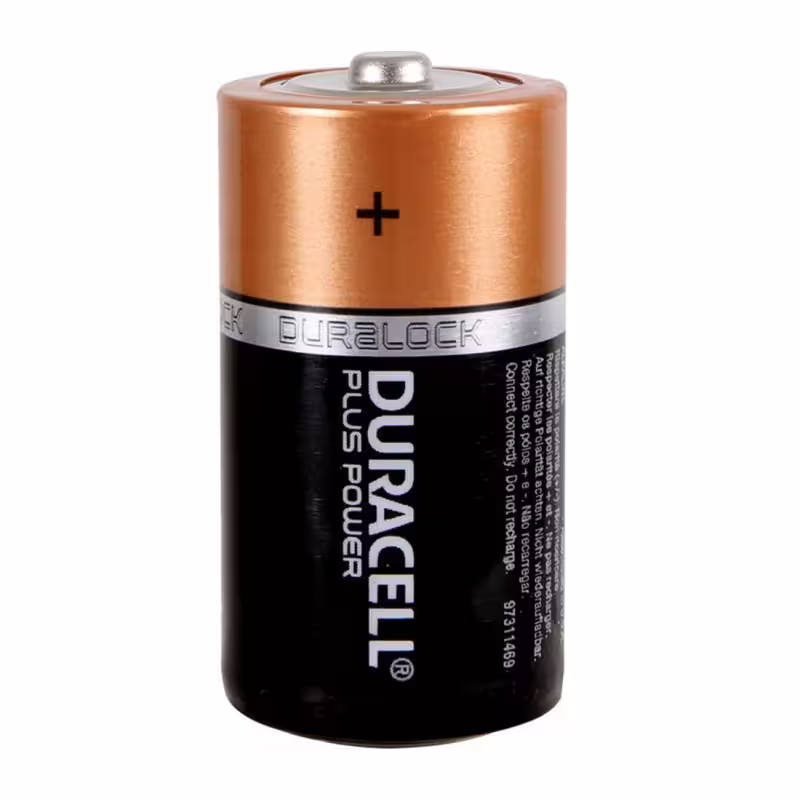 Алкална батерия DURACELL, 1,5VDC, D, LR20