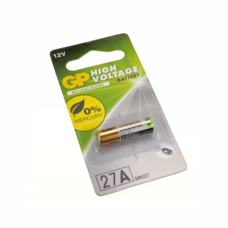 Алкална батерия GP, 12VDC, 27A, LR27
