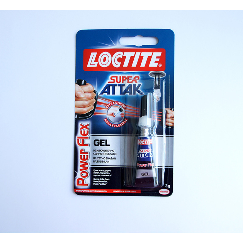 Лепило power flex gel LOCTITE секундно  флакон 3g